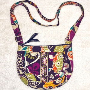 Vera Bradley Crossbody Purse in Plum Crazy (NWOT)